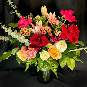 Bouquet de fleurs - Mélange romance - Fetes Grenadine