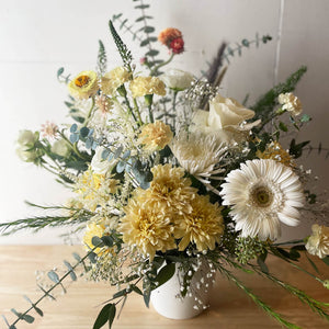 Arrangement floral - Mémoire pastel - Fetes Grenadine