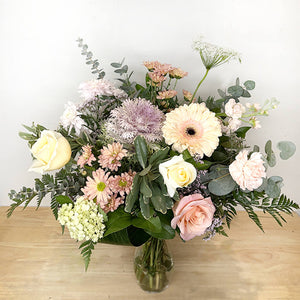 Bouquet de fleurs - Mélange pastel - Fetes Grenadine