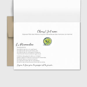 Carte de souhait Fête des mères - Mamantini - Fetes Grenadine