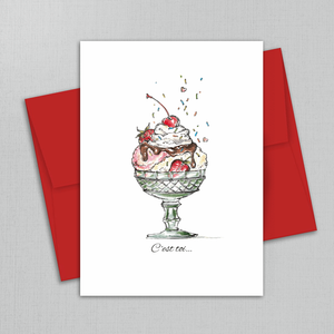 St-Valentin - sundae - Fetes Grenadine