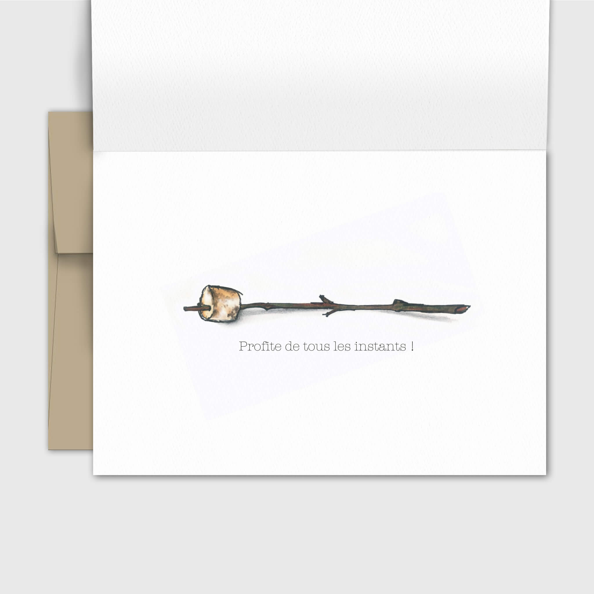 Carte de souhait fête des pères - Camping - Fetes Grenadine