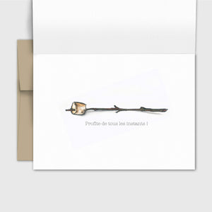 Carte de souhait fête des pères - Camping - Fetes Grenadine