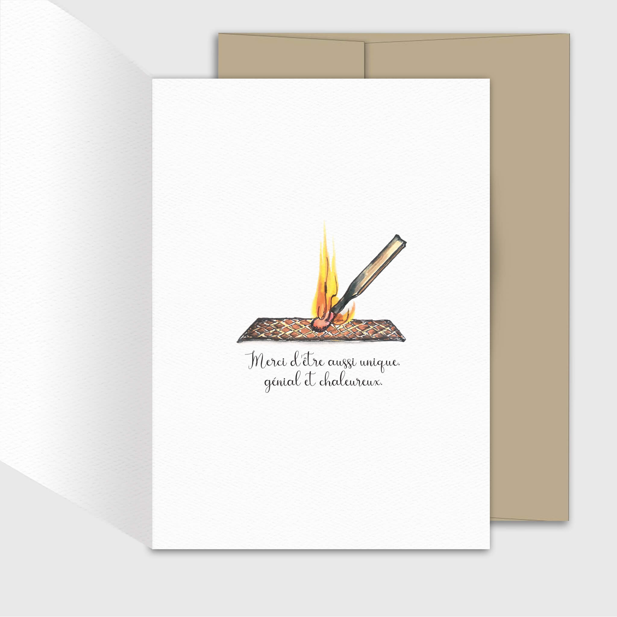 Carte de souhait fête des pères - Hot Papa - Fetes Grenadine