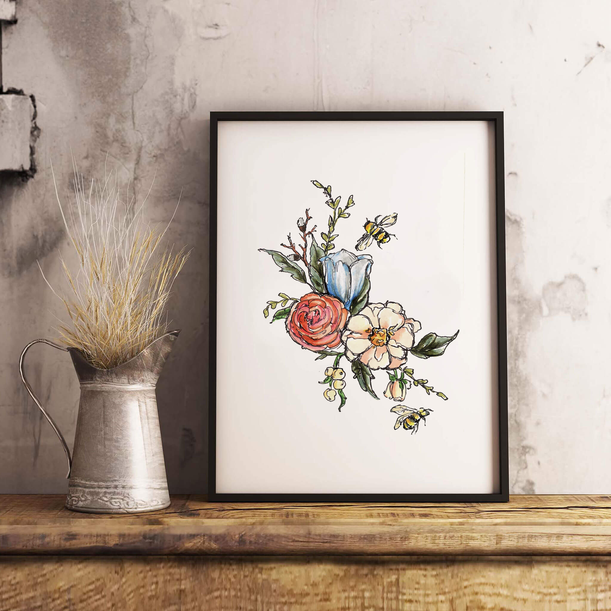 Illustrations & décor mural - Fetes Grenadine