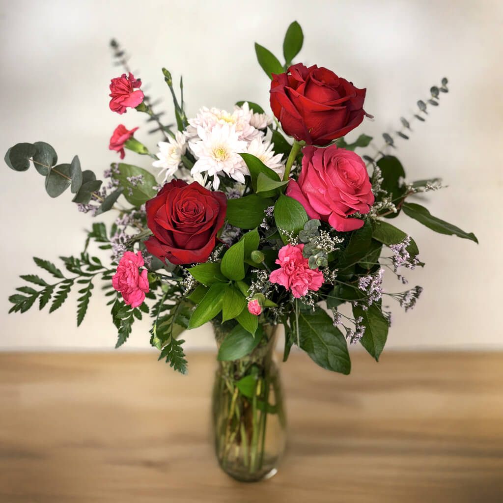 Bouquet de fleurs - Mélange romance - Fetes Grenadine