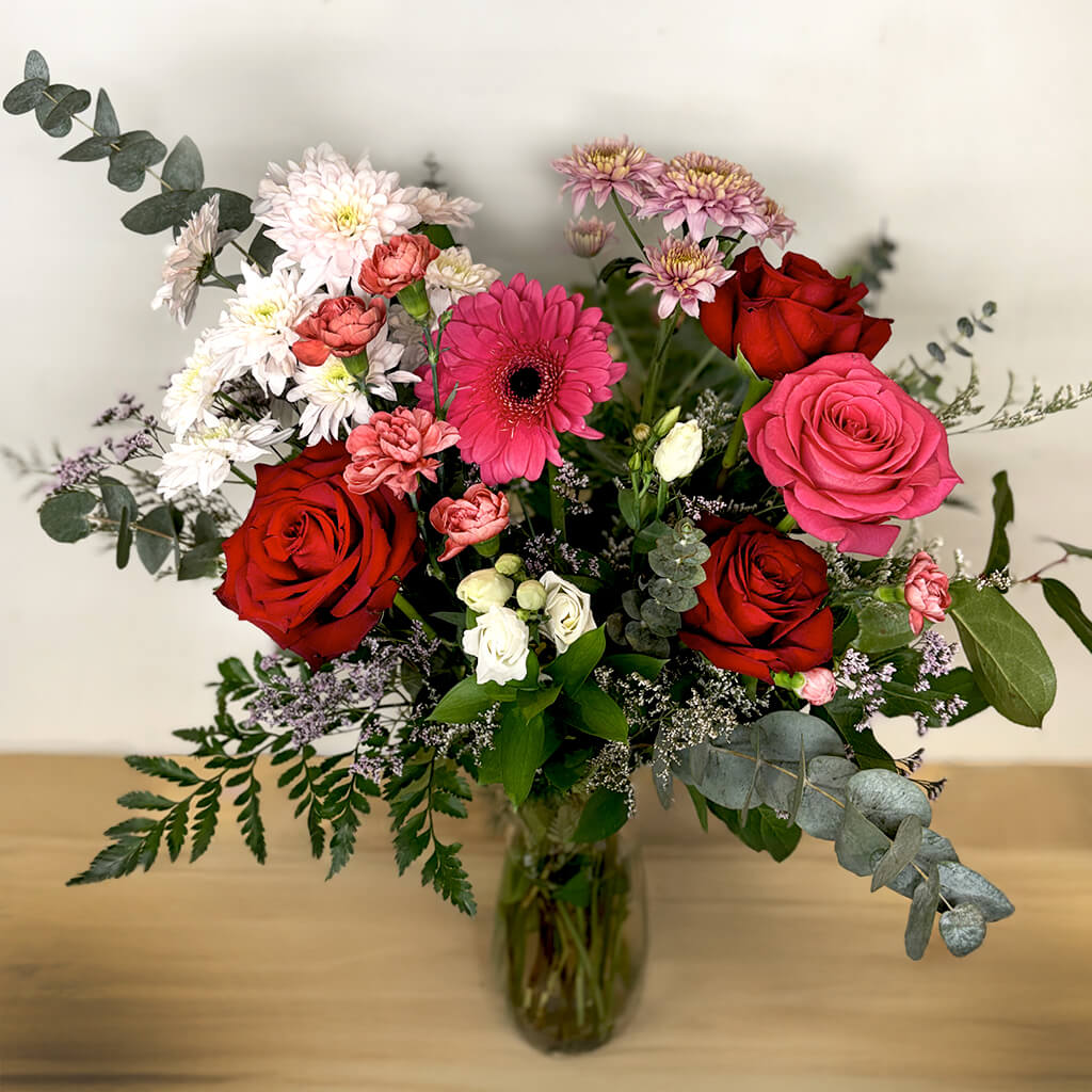 Bouquet de fleurs - Mélange romance - Fetes Grenadine