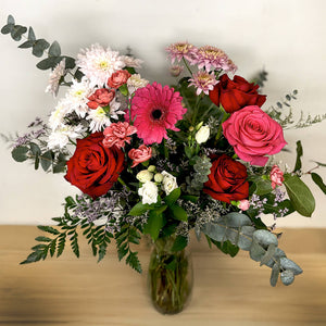 Bouquet de fleurs - Mélange romance - Fetes Grenadine