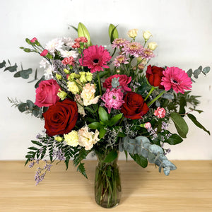 Bouquet de fleurs - Mélange romance - Fetes Grenadine