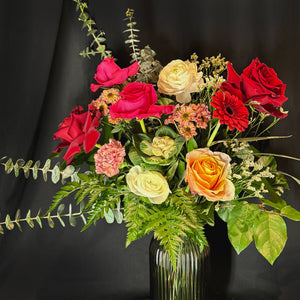 Bouquet de fleurs - Mélange romance - Fetes Grenadine