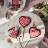 Sucette coeur chocolaté - Fetes Grenadine