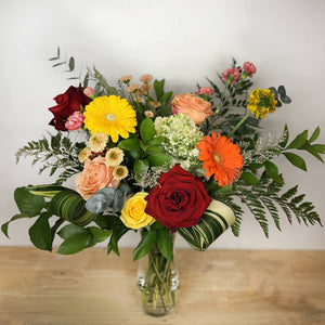Bouquet de fleurs - Soleil au crépuscule - Fetes Grenadine