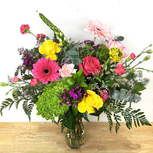 Bouquet de fleurs - Coloré POP - Fetes Grenadine