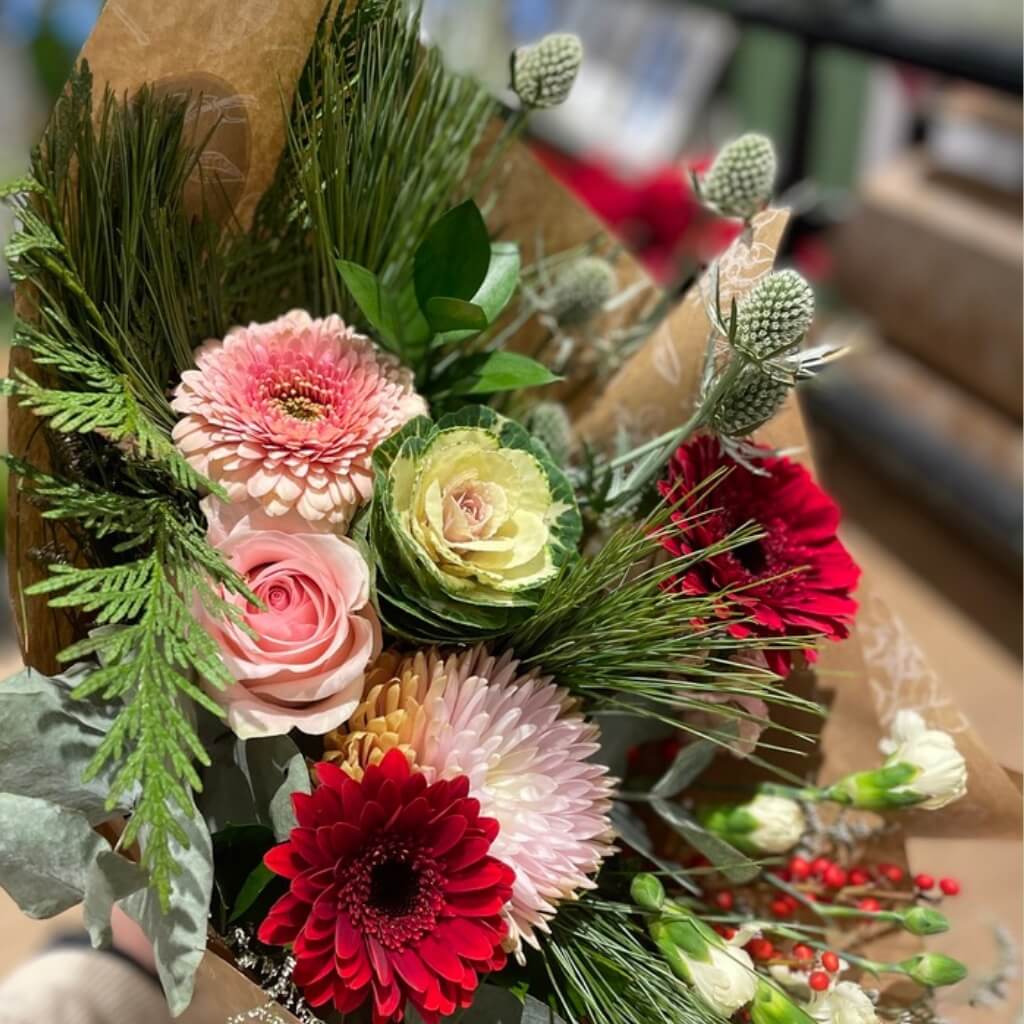 Bouquet de fleurs - Mélange hivernal