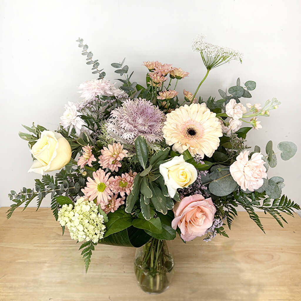 Bouquet de fleurs - Mélange pastel - Fetes Grenadine