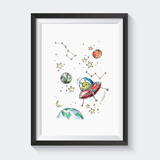 Affiche Espace - Fetes Grenadine