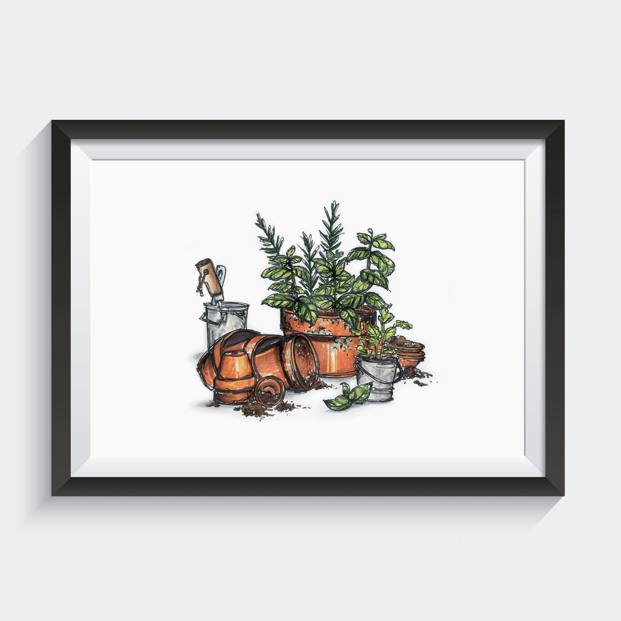 Affiche Basilic - Fetes Grenadine