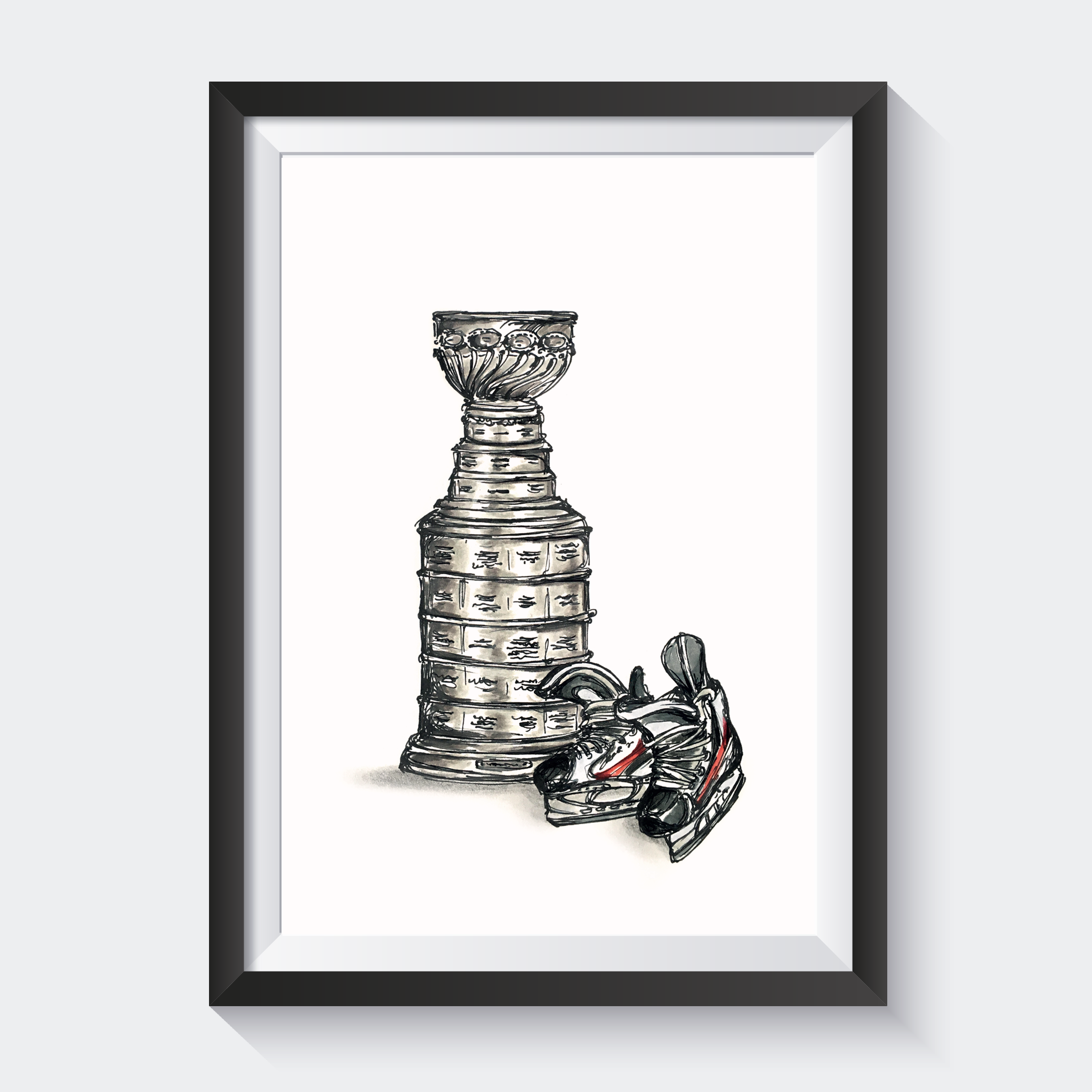 Affiche Hockey - Fetes Grenadine