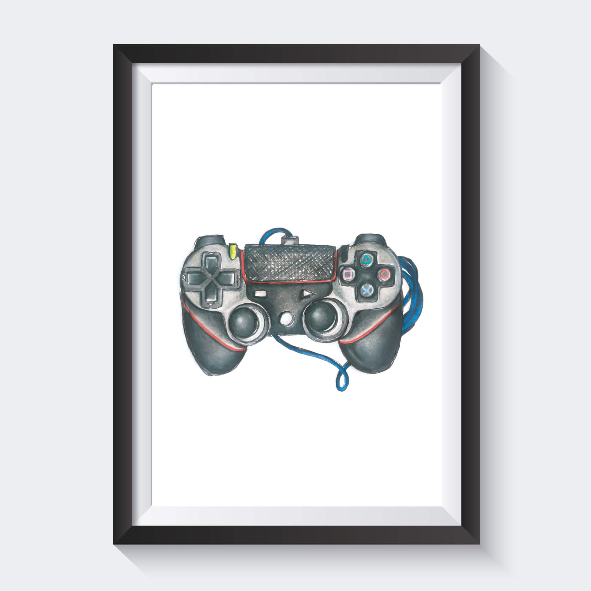 Affiche illustrée - Manette - Fetes Grenadine