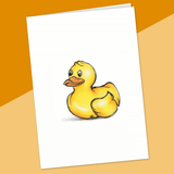 Petit canard - sans texte - Fetes Grenadine