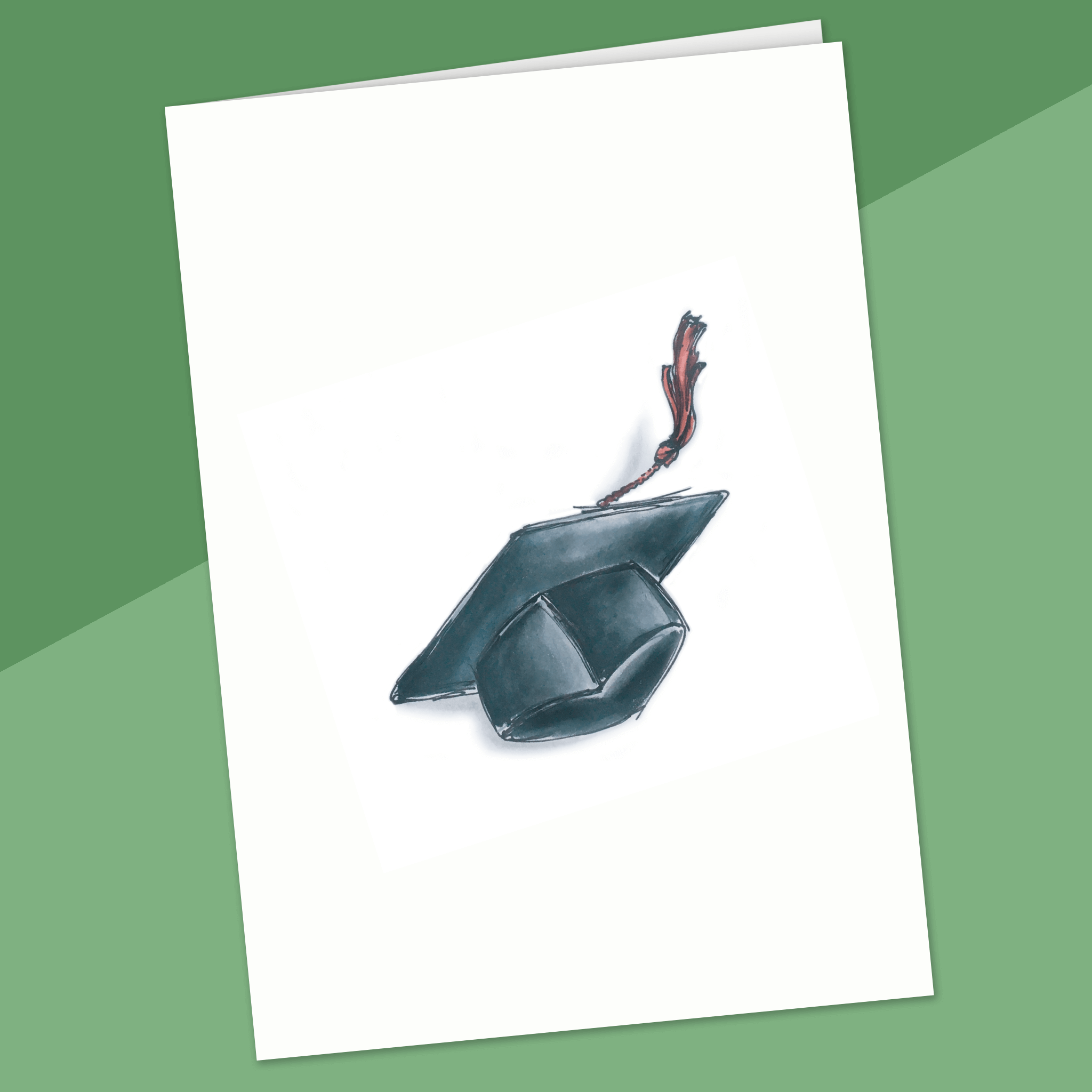 Chapeau de graduation - sans texte - Fetes Grenadine