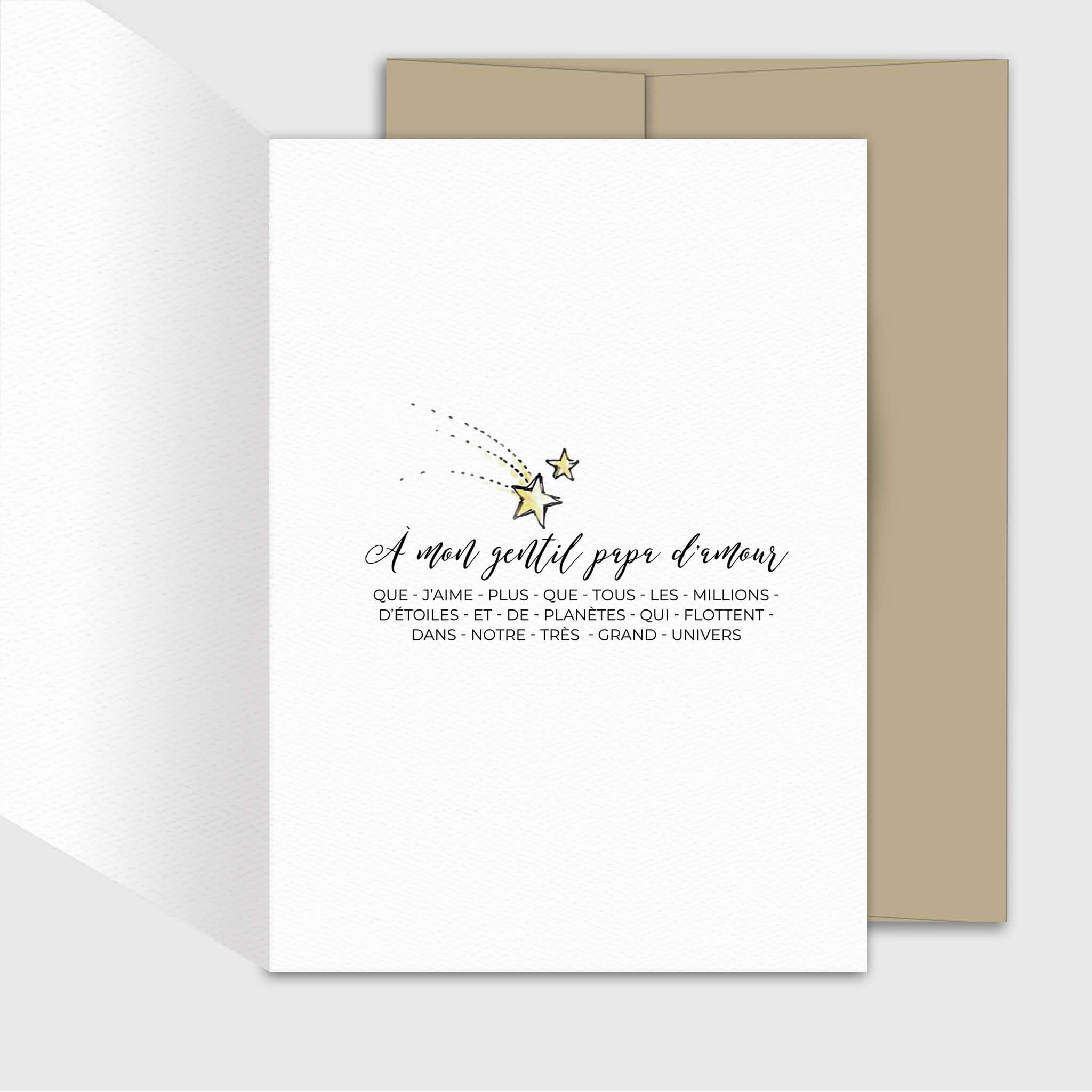 Carte de souhait Fête des pères - Enfant - Fetes Grenadine