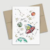 Carte de souhait Fête des pères - Enfant - Fetes Grenadine