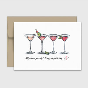 Carte de souhait Fête des mères - Mamantini - Fetes Grenadine