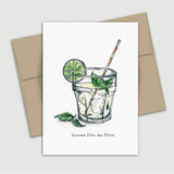 Carte de souhait Fête des pères - Basilic Smash - Fetes Grenadine