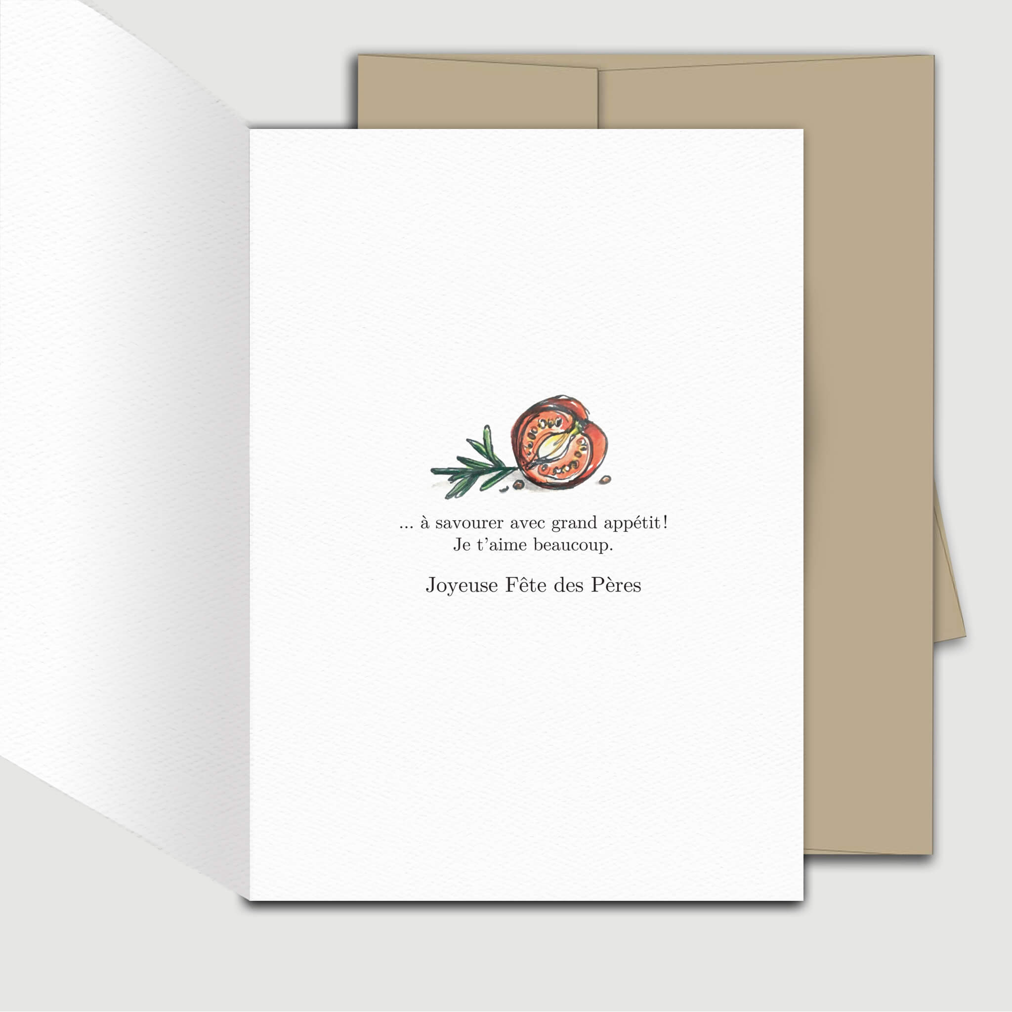 Carte de souhait Fête des pères - BBQ - Fetes Grenadine