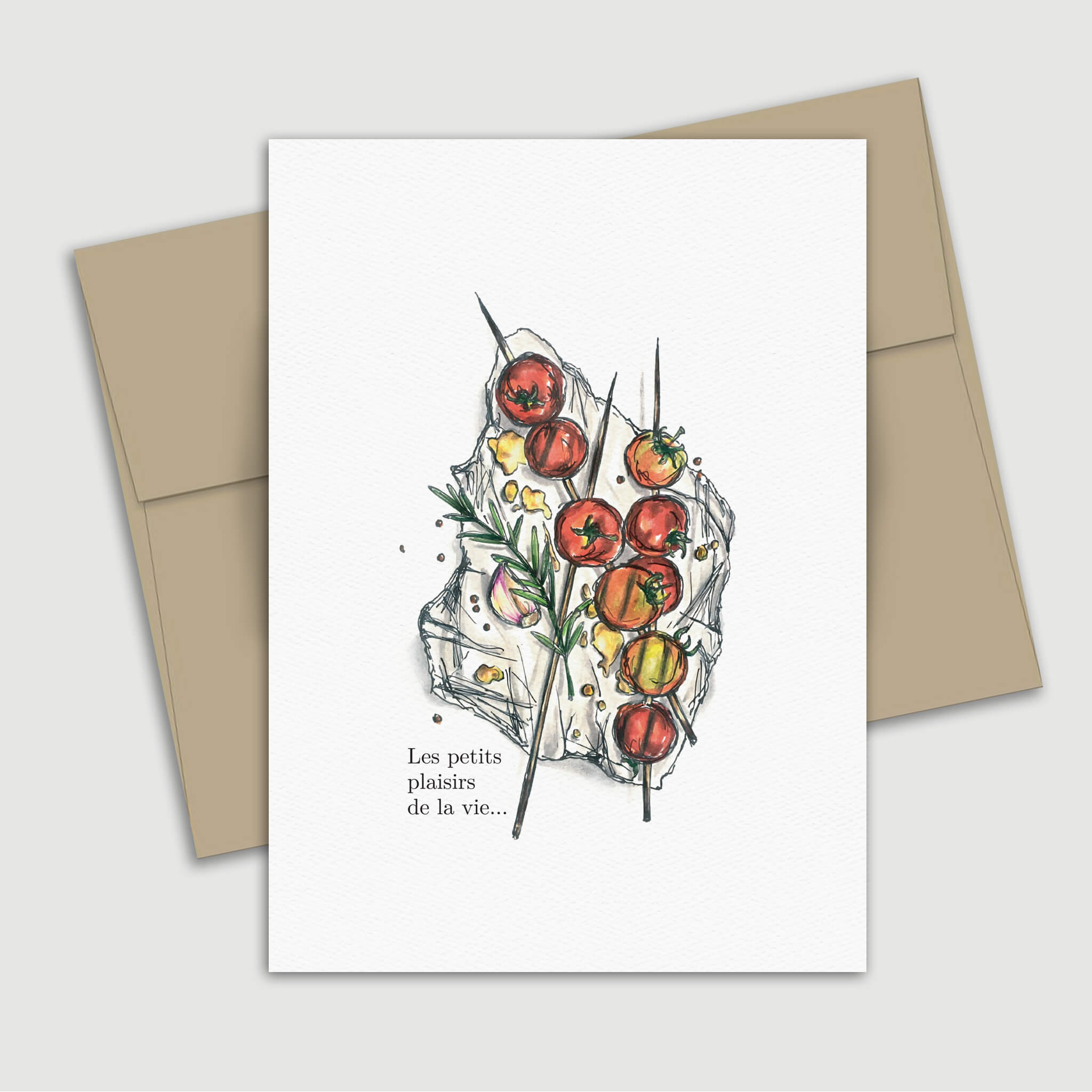 Carte de souhait Fête des pères - BBQ - Fetes Grenadine