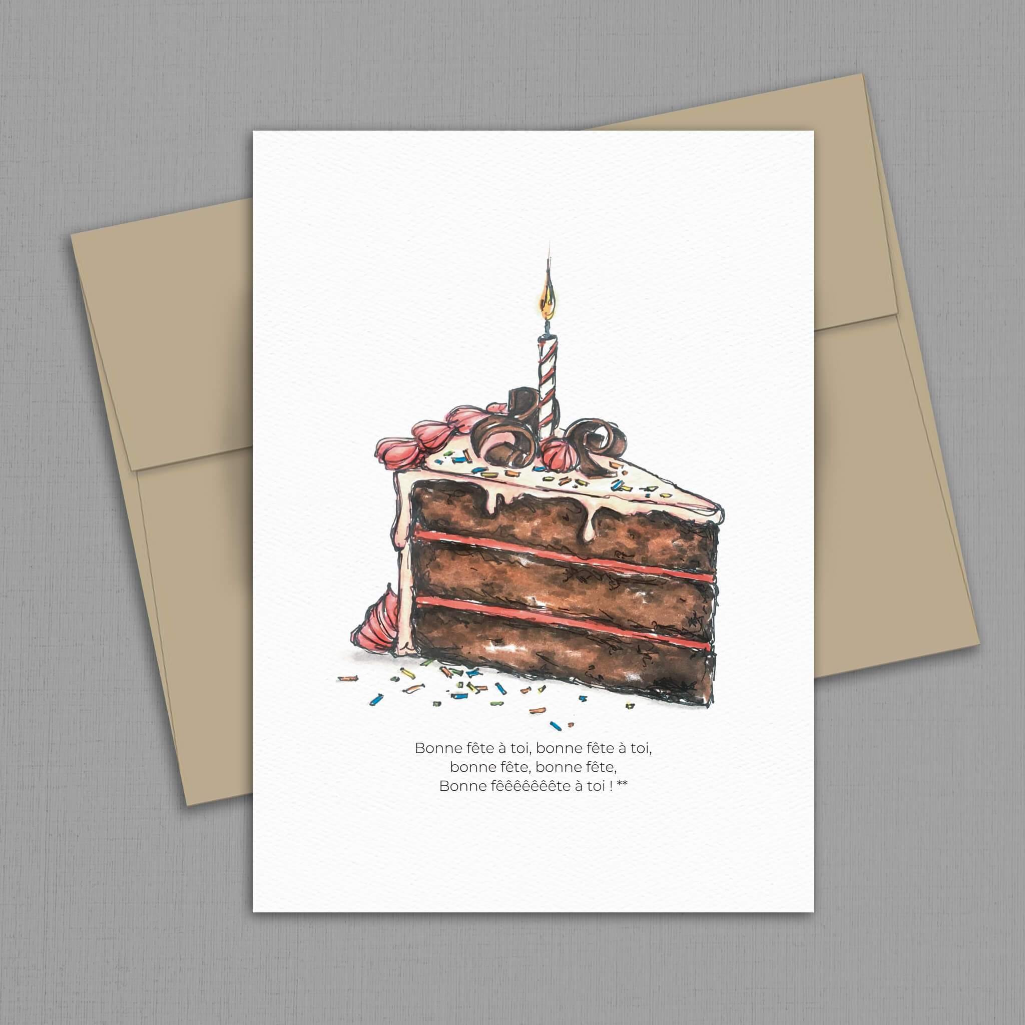 Anniversaire - Gâteau - Fetes Grenadine