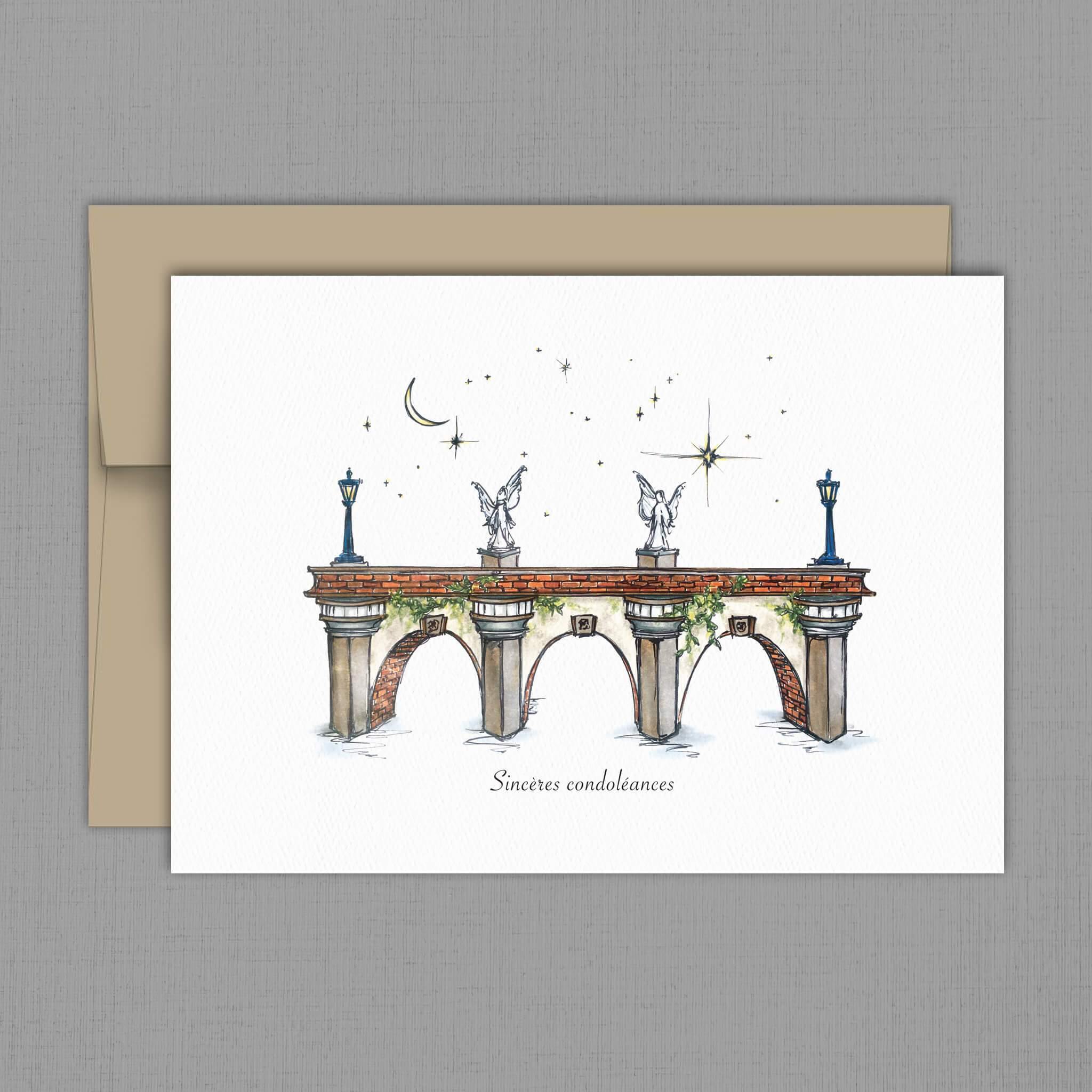 Condoléances - ciel étoilé - Fetes Grenadine