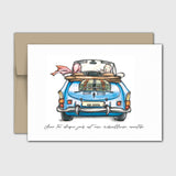 Carte de souhait Fête des mères - Décapotable - Fetes Grenadine