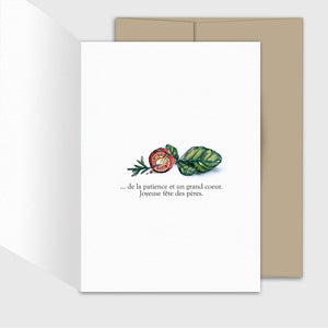 Carte de souhait fête des pères - BBQ - Fetes Grenadine