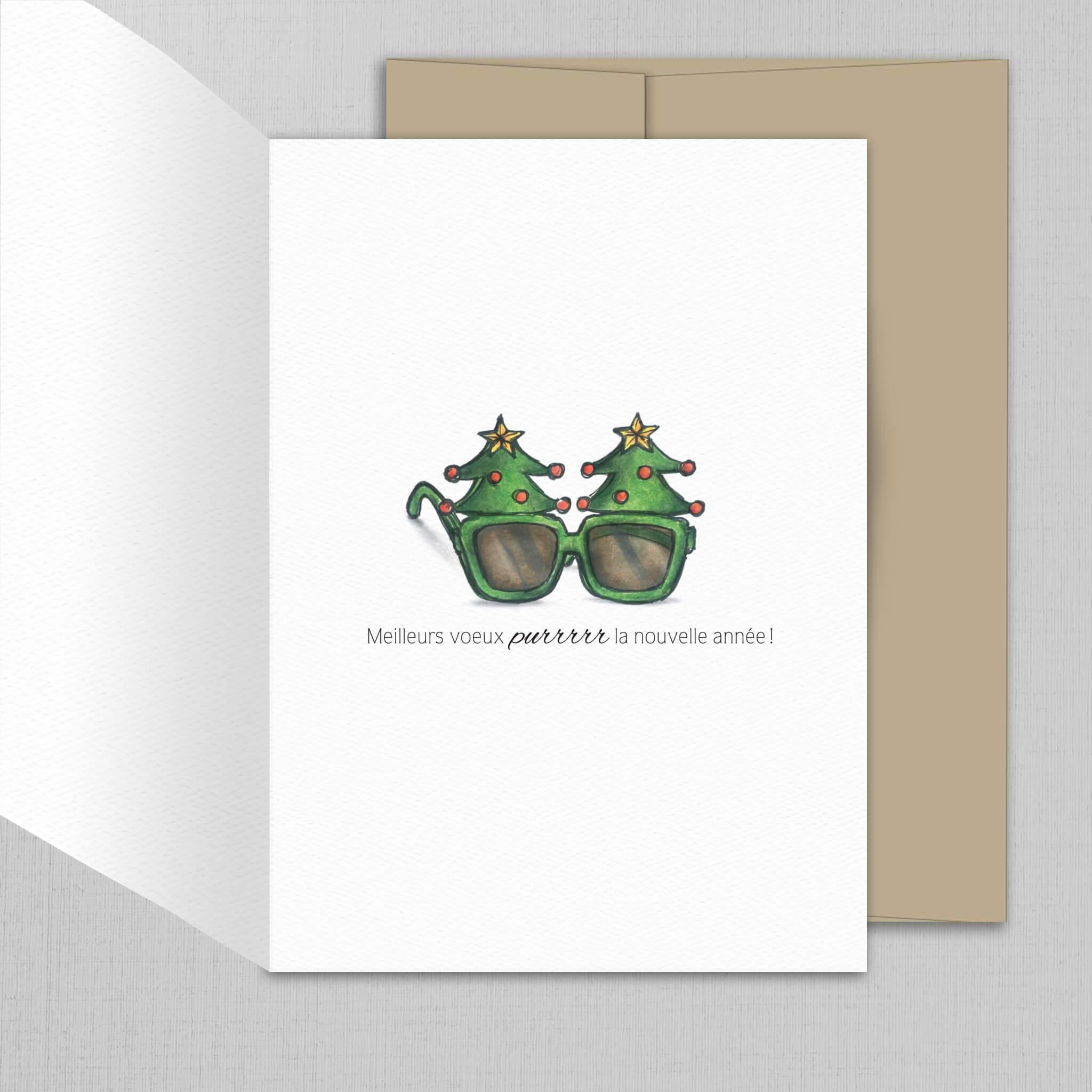 Chat à lunettes - Fetes Grenadine