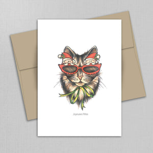 Chat à lunettes - Fetes Grenadine