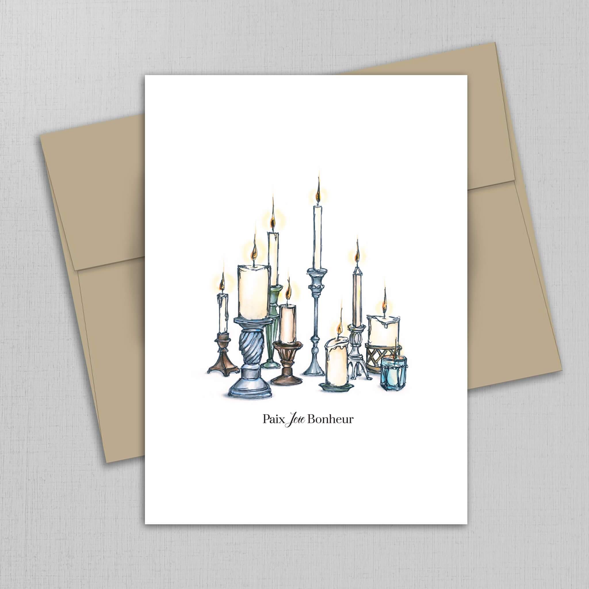 Bougies illuminées - Fetes Grenadine