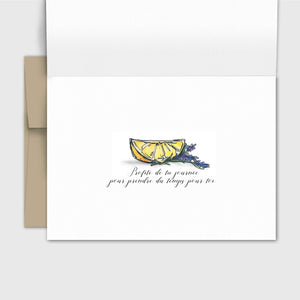 Carte de souhait général - Thé Fantastique - Fetes Grenadine