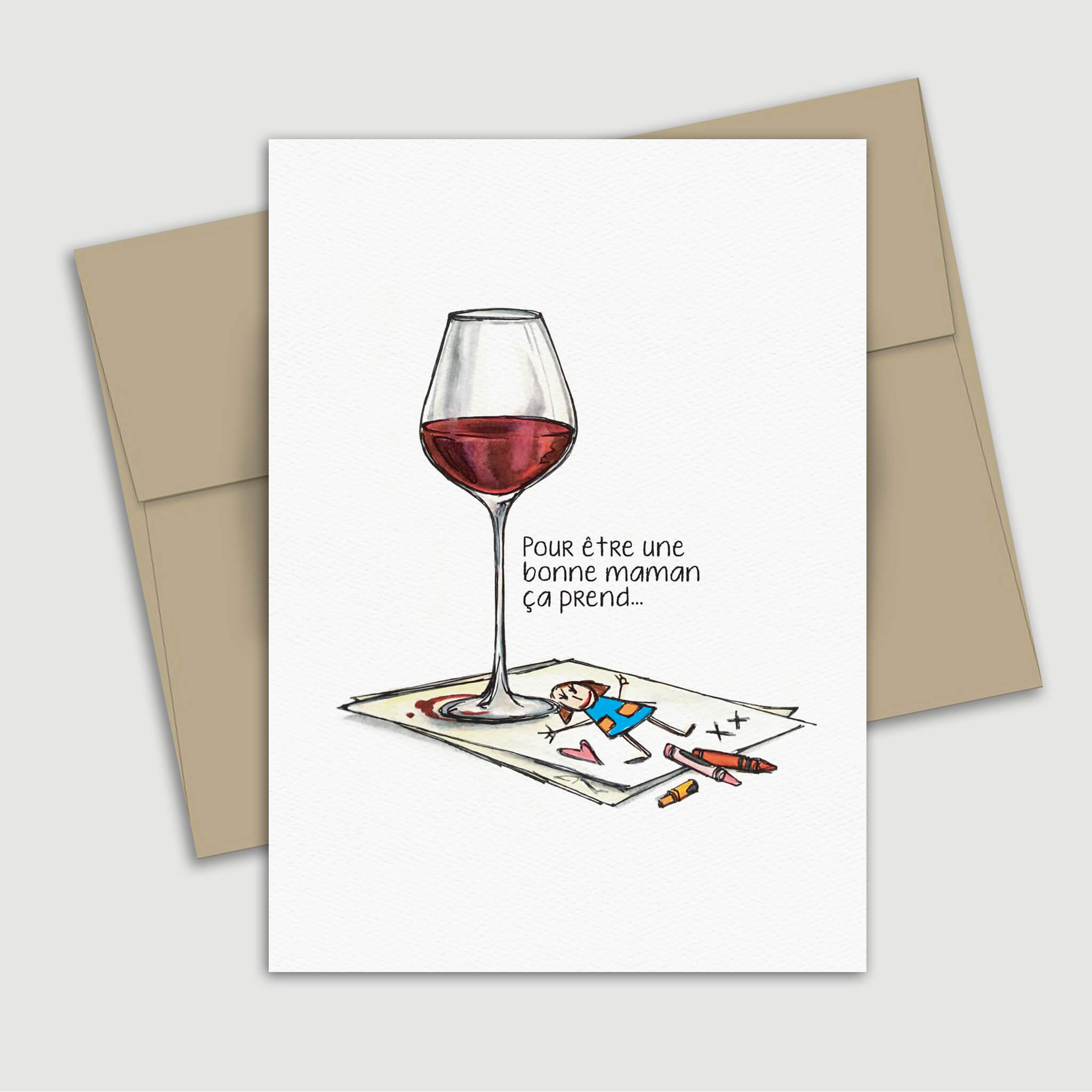 Carte de souhait Fête des mères - Secret de maman - Fetes Grenadine