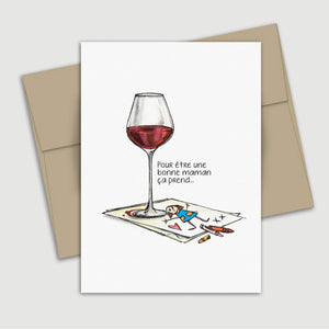 Carte de souhait Fête des mères - Secret de maman - Fetes Grenadine