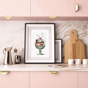 Affiche Sundae - Fetes Grenadine