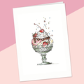 Sundae aux fraises - Fetes Grenadine
